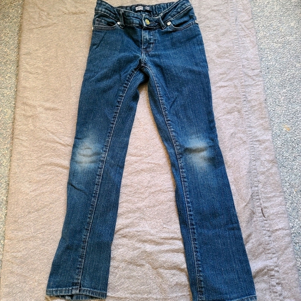 Girls Skinny Levis Jeans size 7